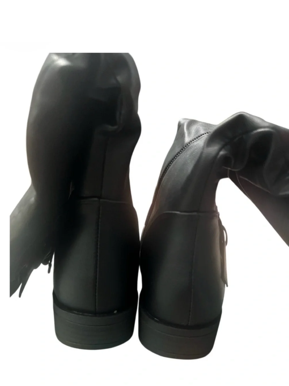Journee collection black knee high boots